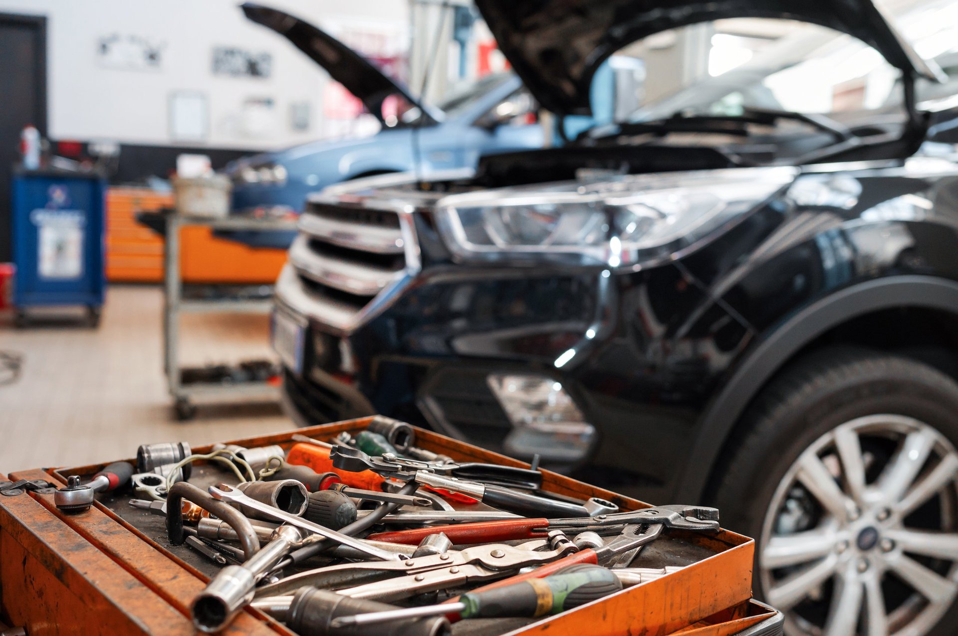 RD Auto Repairs tools and equipment